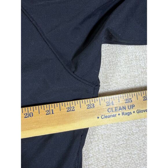 Sunderland Scotland Men Medium Black Long Sleeve Golf Preppy Performance Shirt - Picture 6 of 7